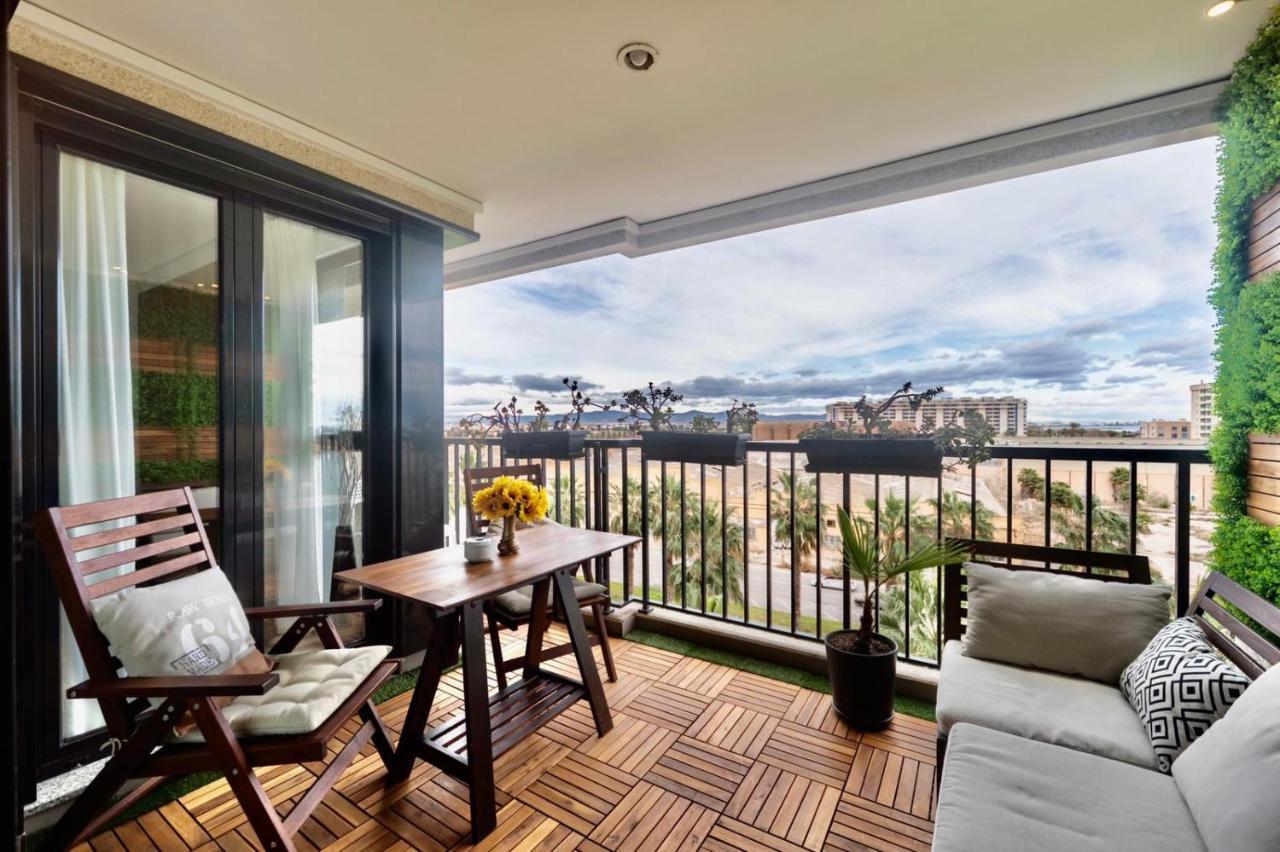 Marin Beach Apartments Patacona バレンシア エクステリア 写真